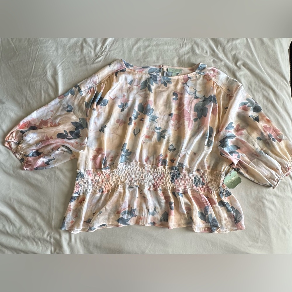 Ryegrass Floral blouse